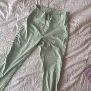 lululemon athletica Light Green Leggings